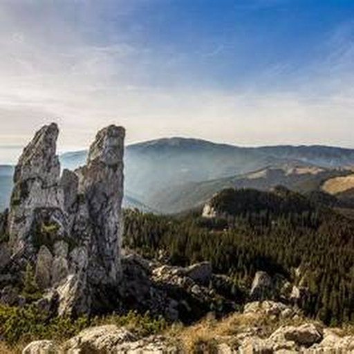 Romanian mountain landscape